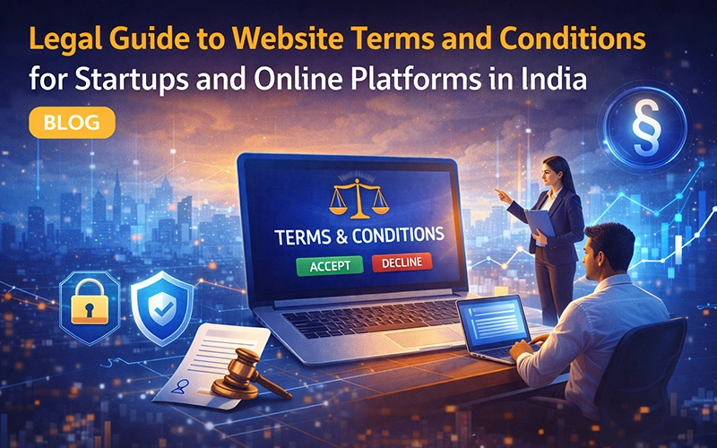 Legal Guide to Website Terms and Conditions for Startups and Online Platforms in India