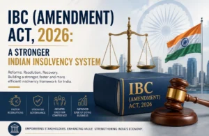 IBC (Amendment) Act, 2026: A Stronger Indian Insolvency System