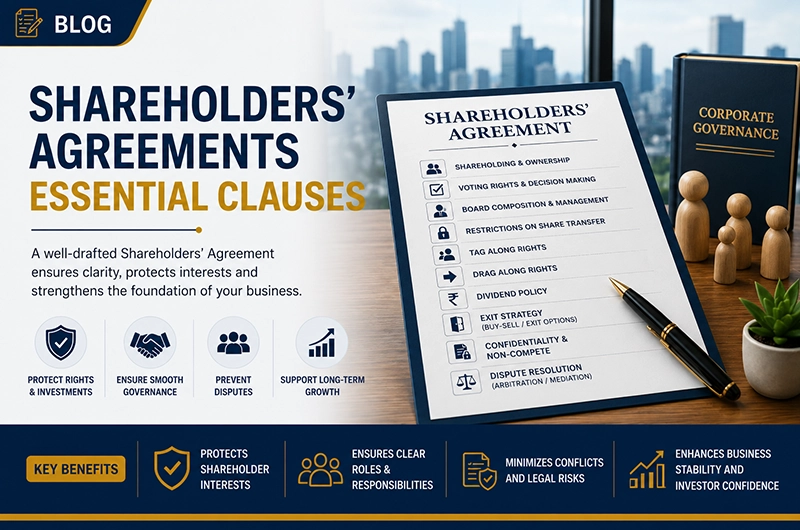 Shareholders Agreements : Essential Clauses
