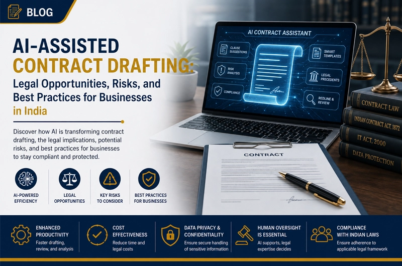AI-Assisted Contract Drafting: Legal Opportunities, Risks, and Best Practices for Businesses in India